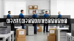 대구리프트대구용달이사개인용달용달화물