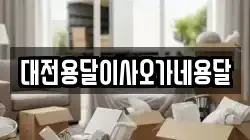 대전용달이사오가네용달