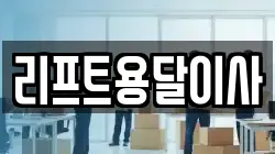리프트용달이사