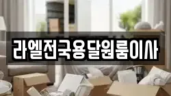 라엘전국용달원룸이사