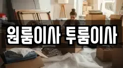 원룸이사 투룸이사