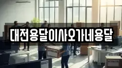 대전용달이사오가네용달