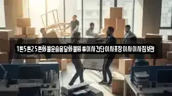 1톤5톤25톤화물운송용달화물원룸이사간단이사포장이사이사짐보관