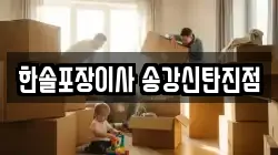 한솔포장이사 송강신탄진점
