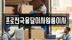 프로전국용달이사원룸이사
