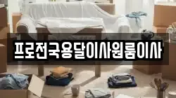 프로전국용달이사원룸이사