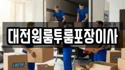 대전원룸투룸포장이사