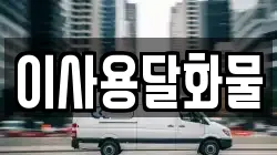 이사용달화물