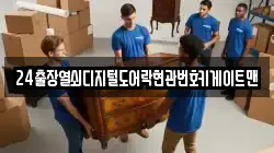 24출장열쇠디지털도어락현관번호키게이트맨