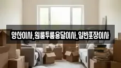 양산이사,원룸투룸용달이사,일반포장이사
