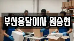 부산용달이사 원승현