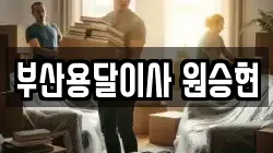 부산용달이사 원승현