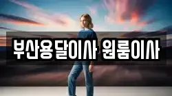 부산용달이사 원룸이사