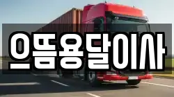 으뜸용달이사