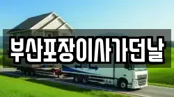 부산포장이사가던날
