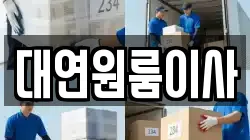 대연원룸이사