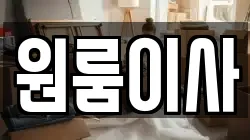 원룸이사