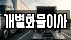 개별화물이사