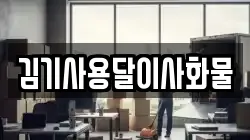 김기사용달이사화물