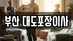 부산 대도포장이사