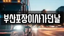 부산포장이사가던날