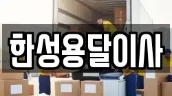 한성용달이사