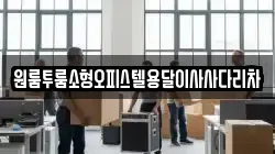 원룸투룸소형오피스텔용달이사사다리차