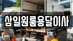 삼일원룸용달이사