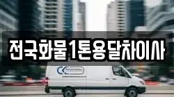전국화물1톤용달차이사