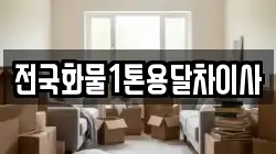 전국화물1톤용달차이사