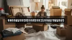 원룸이사용달이사반포장이사포장이사간단이사용달1톤용달차운반