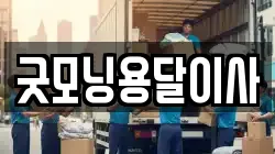 굿모닝용달이사