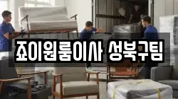 죠이원룸이사 성북구팀