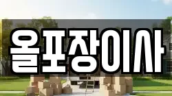 올포장이사
