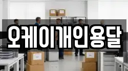오케이개인용달