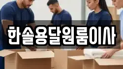 한솔용달원룸이사