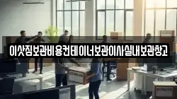 이삿짐보관비용컨테이너보관이사실내보관창고