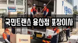 국민트랜스 용산점 포장이사