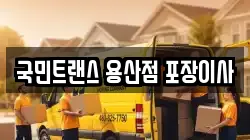 국민트랜스 용산점 포장이사