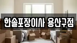 한솔포장이사 용산구점