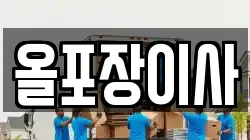 올포장이사