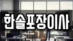 한솔포장이사