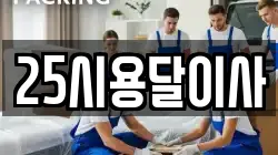 25시용달이사