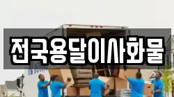 전국용달이사화물