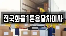 전국화물1톤용달차이사