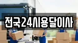 전국24시용달이사