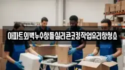 아파트외벽누수창틀실리콘코킹작업유리창청소