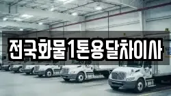전국화물1톤용달차이사