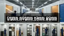 당일이사,사무실이사,보관이사,용달이사