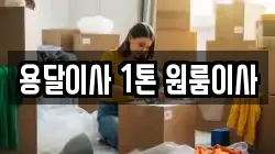 용달이사 1톤 원룸이사